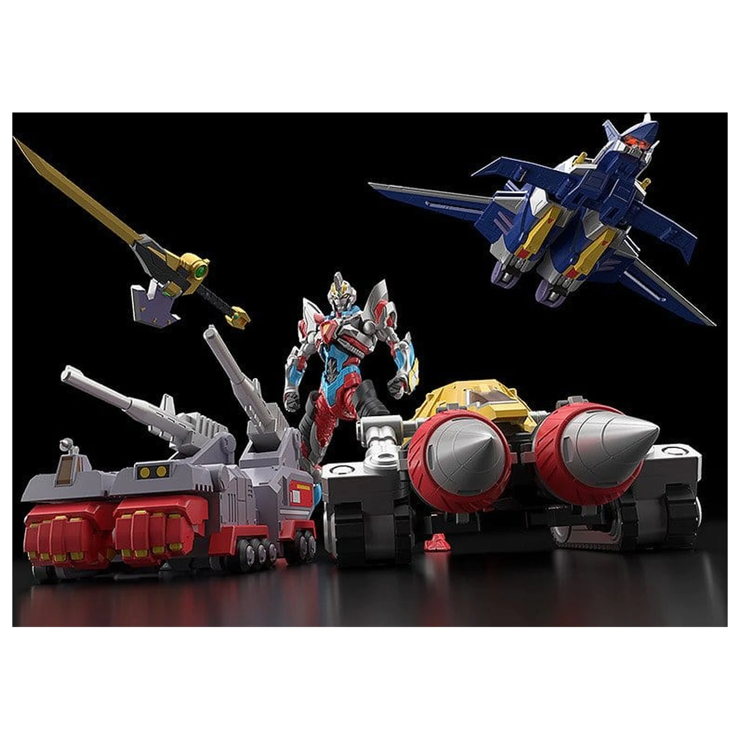 Gridman Universe Moderoid Plastikmodell Bausatz Full Power Gridman 17 cm Produktfoto