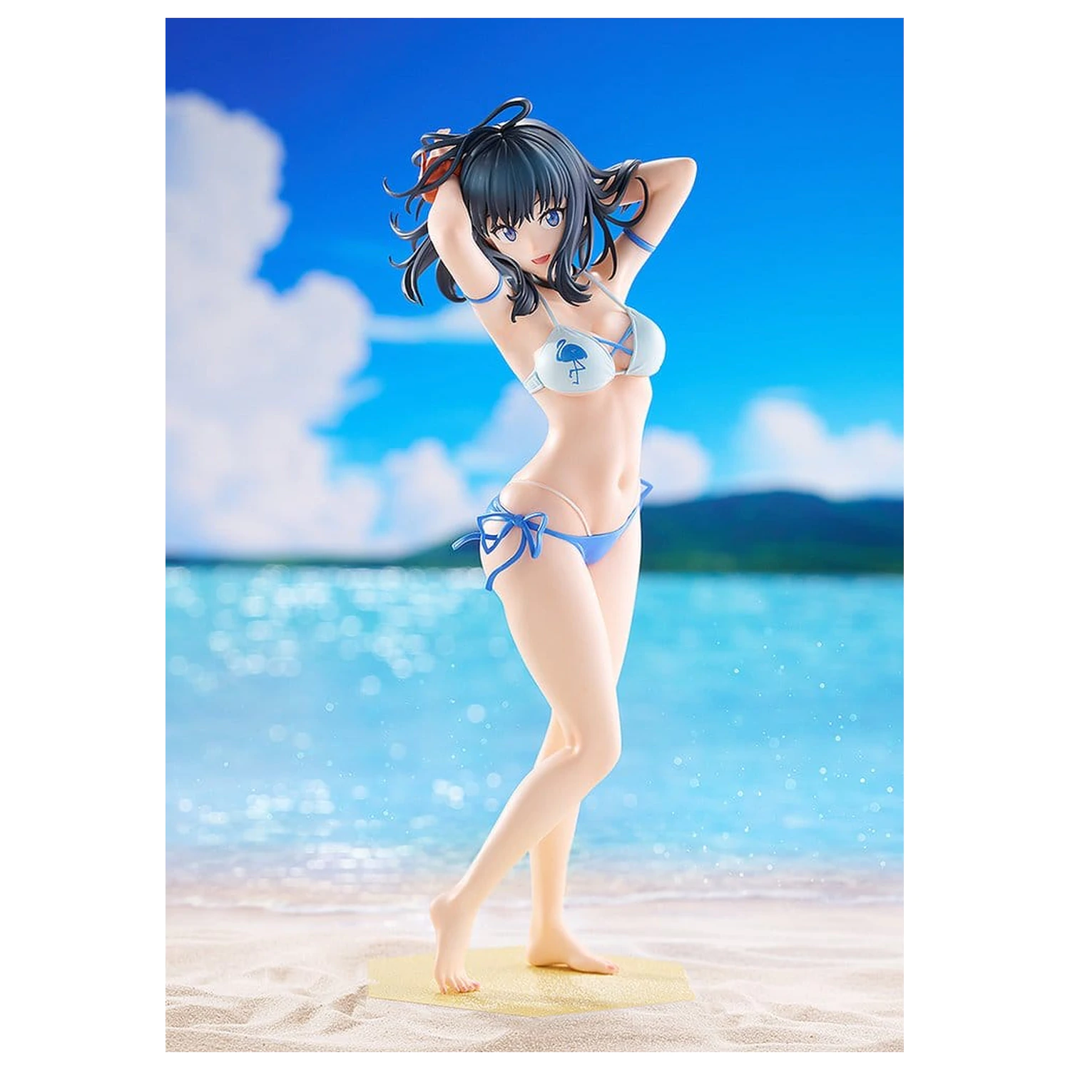 Gridman Universe Pop Up Parade PVC Statue Beach Queens Rikka Takarada Ver. L Größe 22 cm Produktfoto