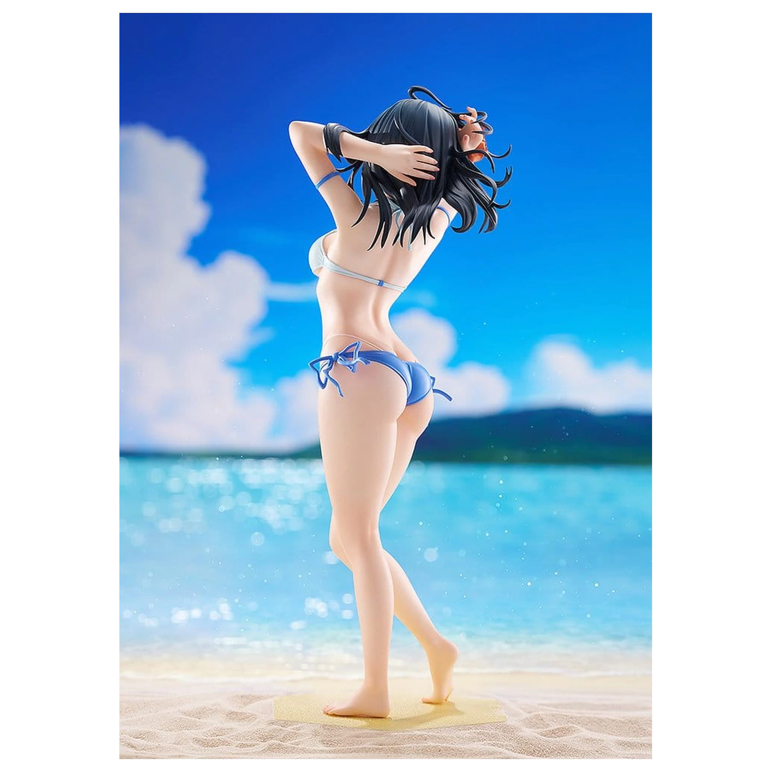 Gridman Universe Pop Up Parade PVC Statue Beach Queens Rikka Takarada Ver. L Größe 22 cm Produktfoto