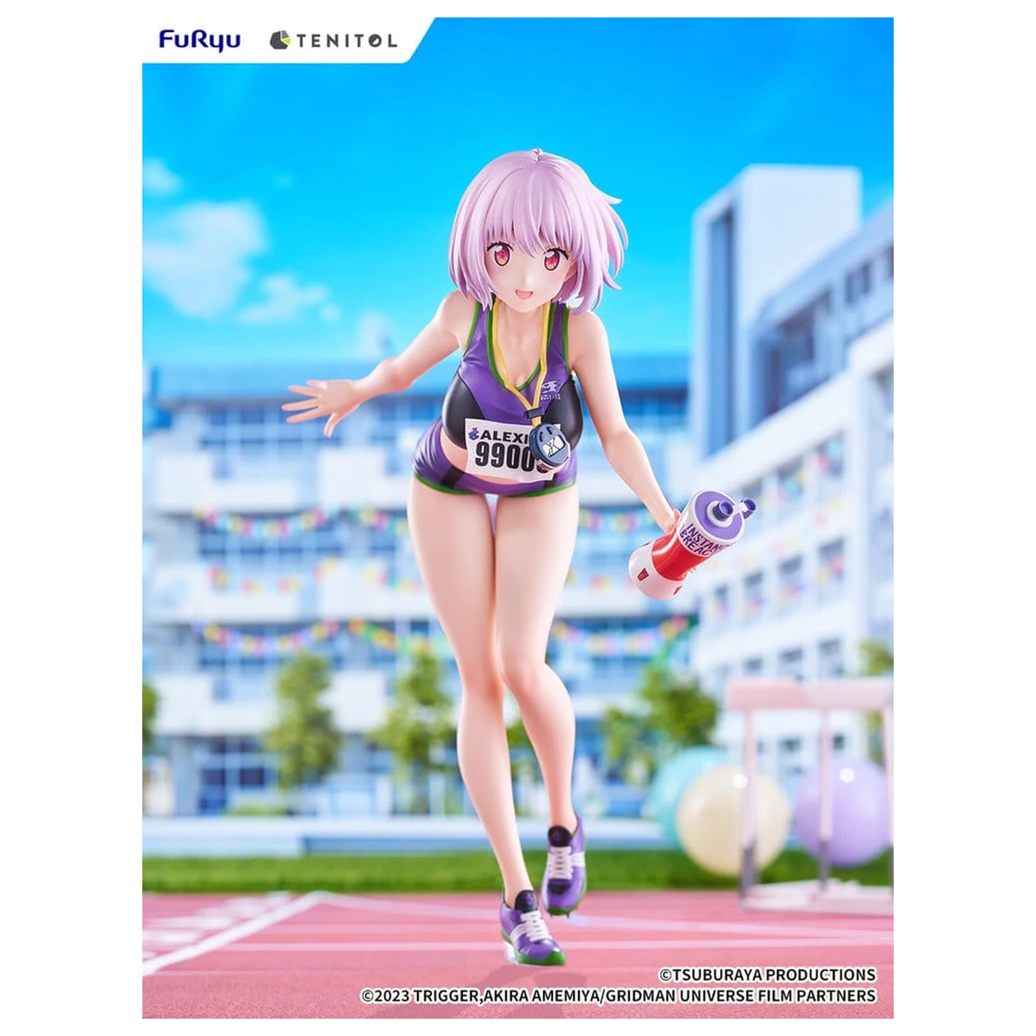 Gridman Universe Tenitol Tall PVC Figur Akane Shinjo Sportswear Ver. 28 cm Produktfoto