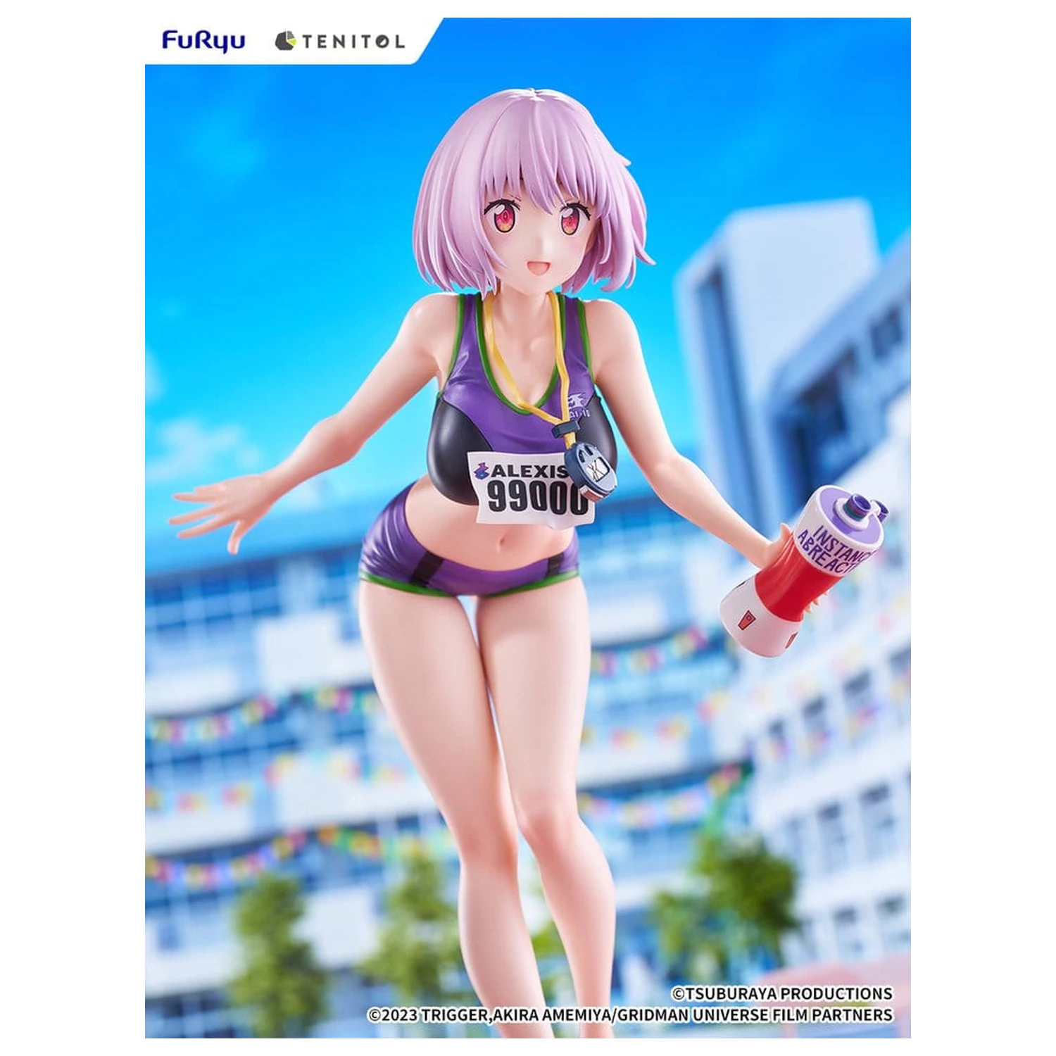 Gridman Universe Tenitol Tall PVC Figur Akane Shinjo Sportswear Ver. 28 cm Produktfoto
