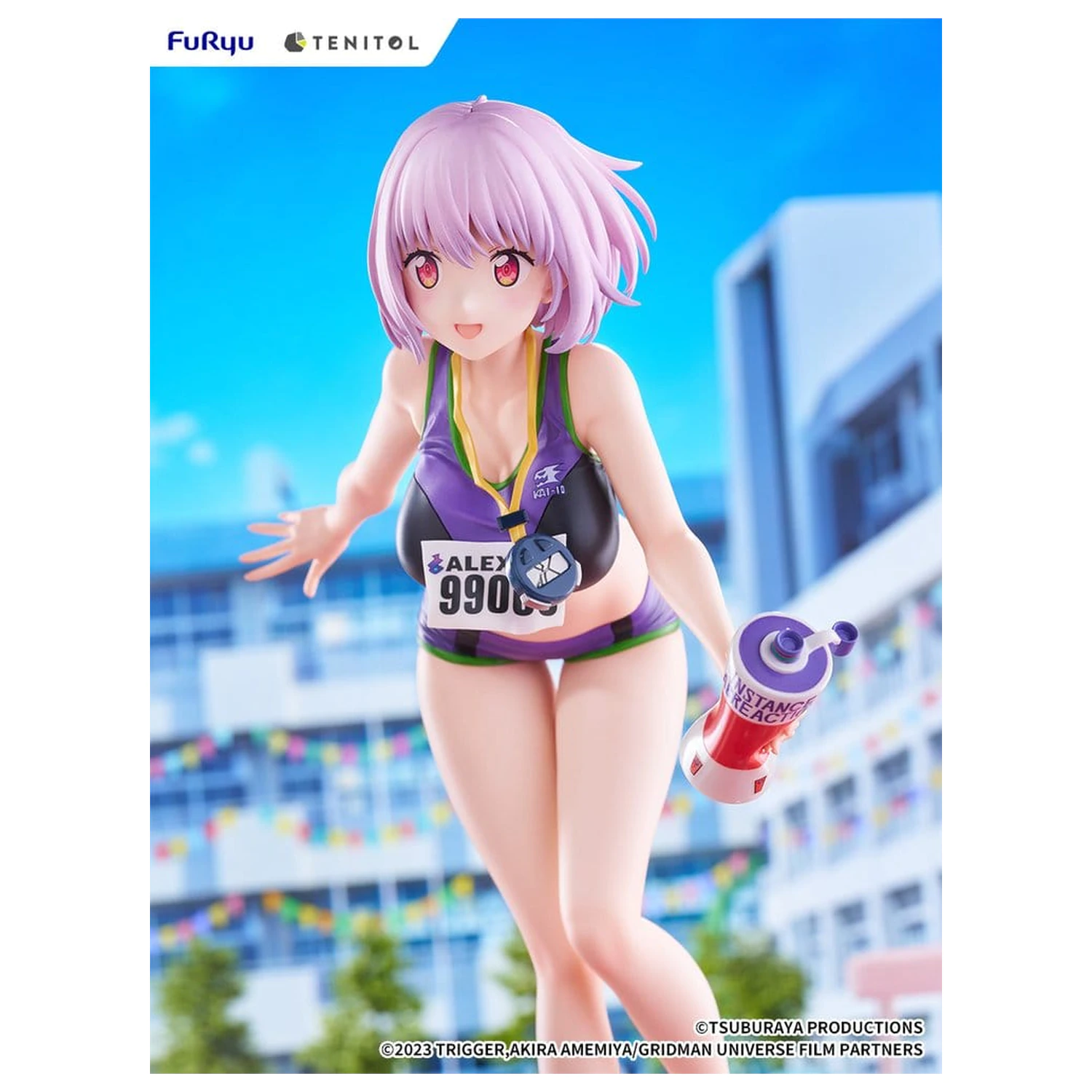 Gridman Universe Tenitol Tall PVC Figur Akane Shinjo Sportswear Ver. 28 cm Produktfoto