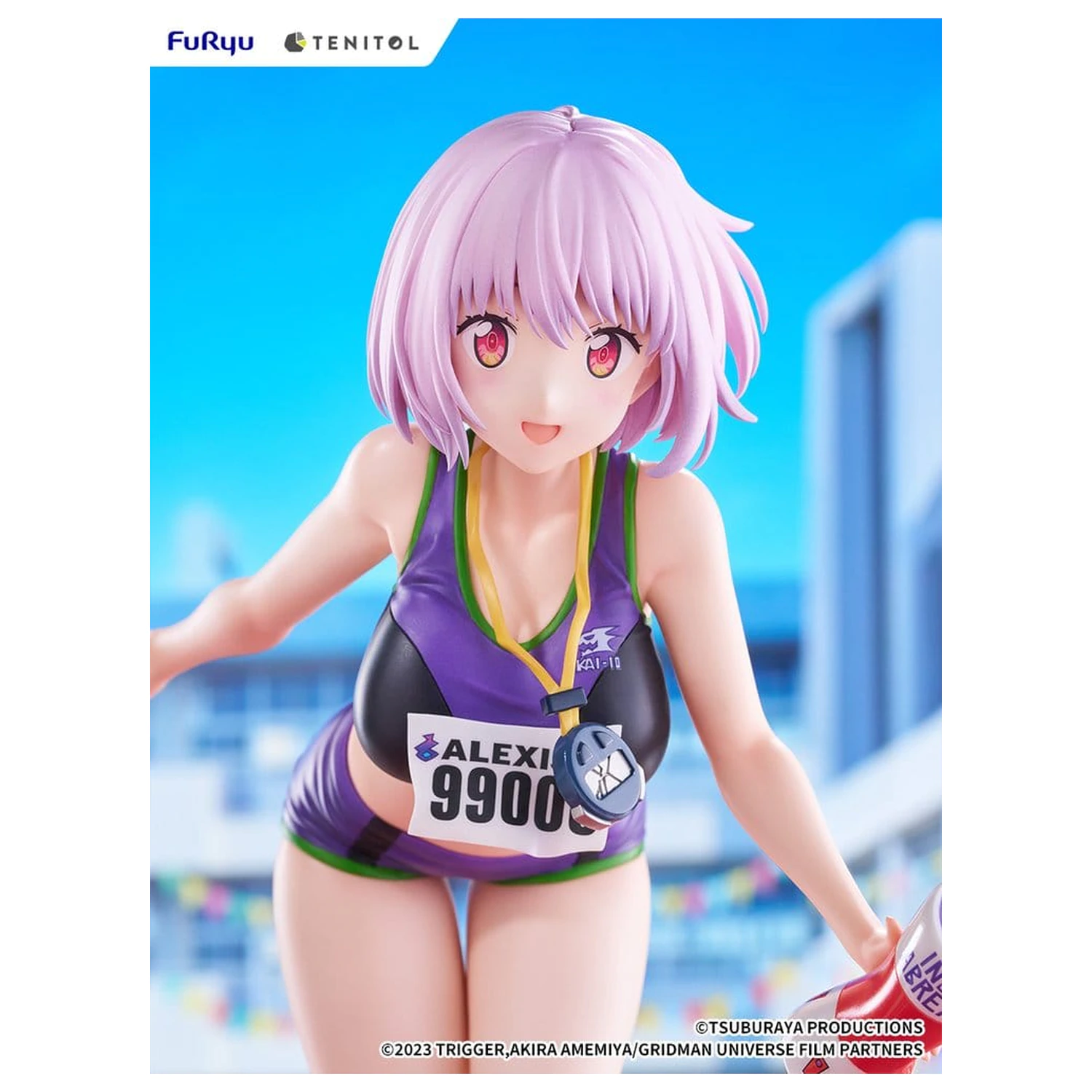 Gridman Universe Tenitol Tall PVC Figur Akane Shinjo Sportswear Ver. 28 cm Produktfoto
