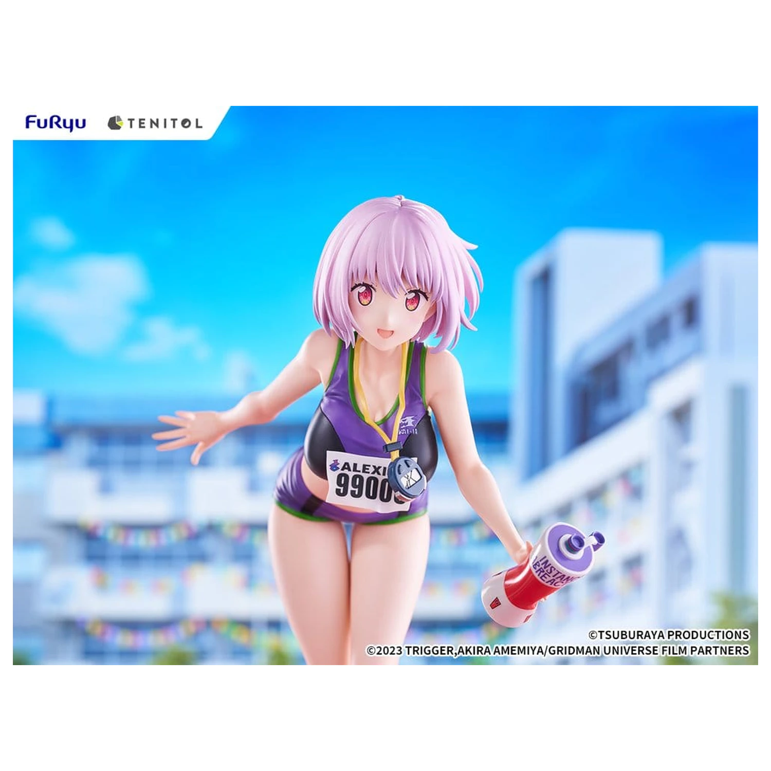 Gridman Universe Tenitol Tall PVC Figur Akane Shinjo Sportswear Ver. 28 cm Produktfoto