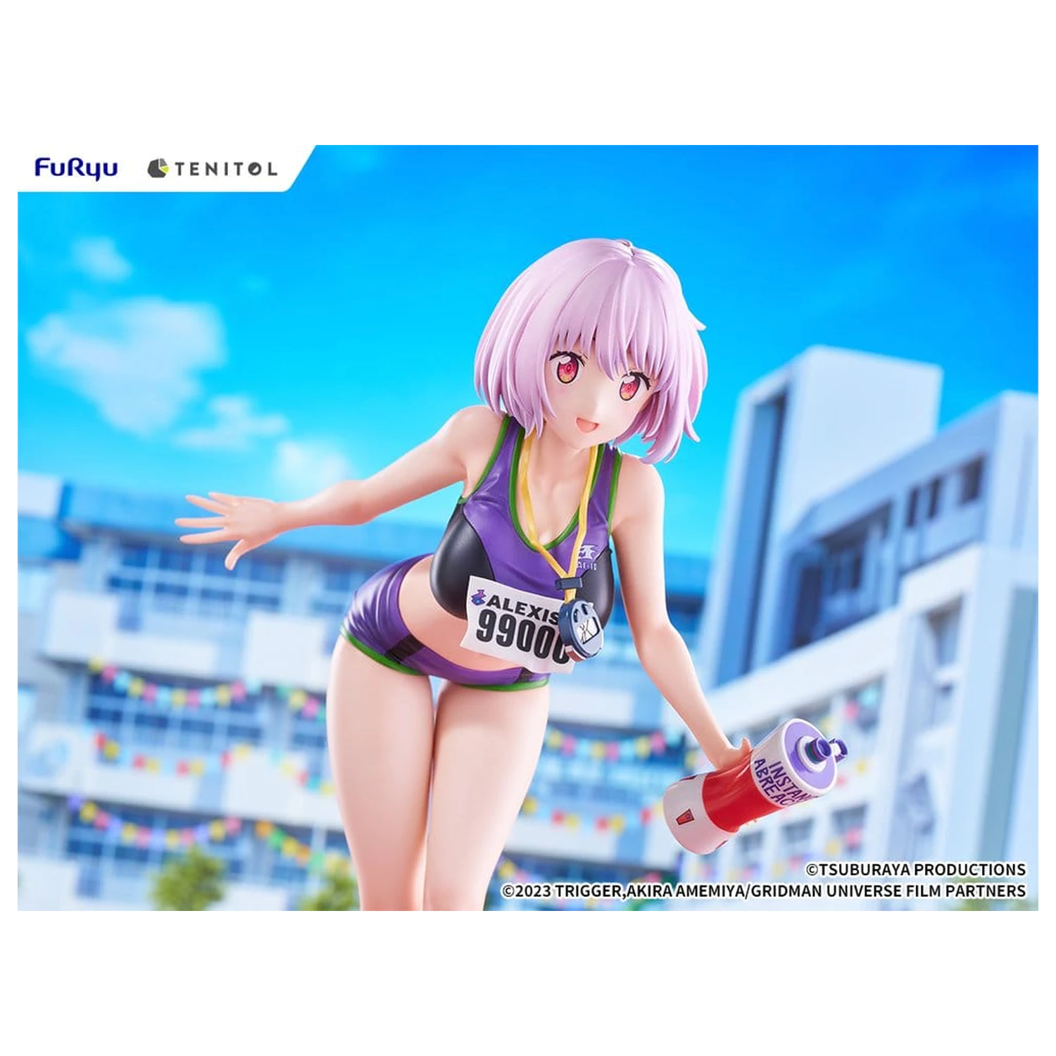 Gridman Universe Tenitol Tall PVC Figur Akane Shinjo Sportswear Ver. 28 cm Produktfoto