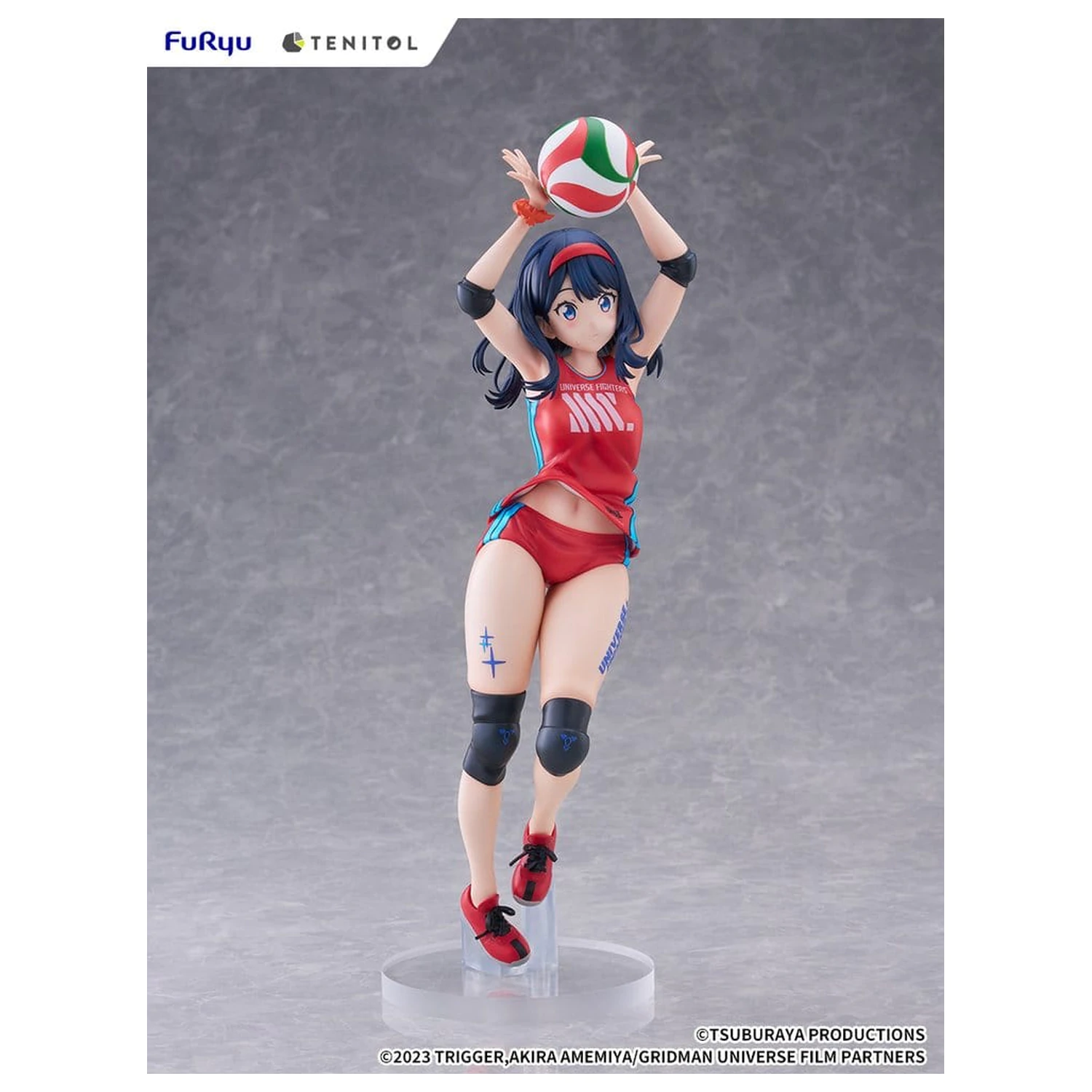Gridman Universe Tenitol Große PVC Figur Rikka Takarada Sportswear Ver. 36 cm Produktfoto
