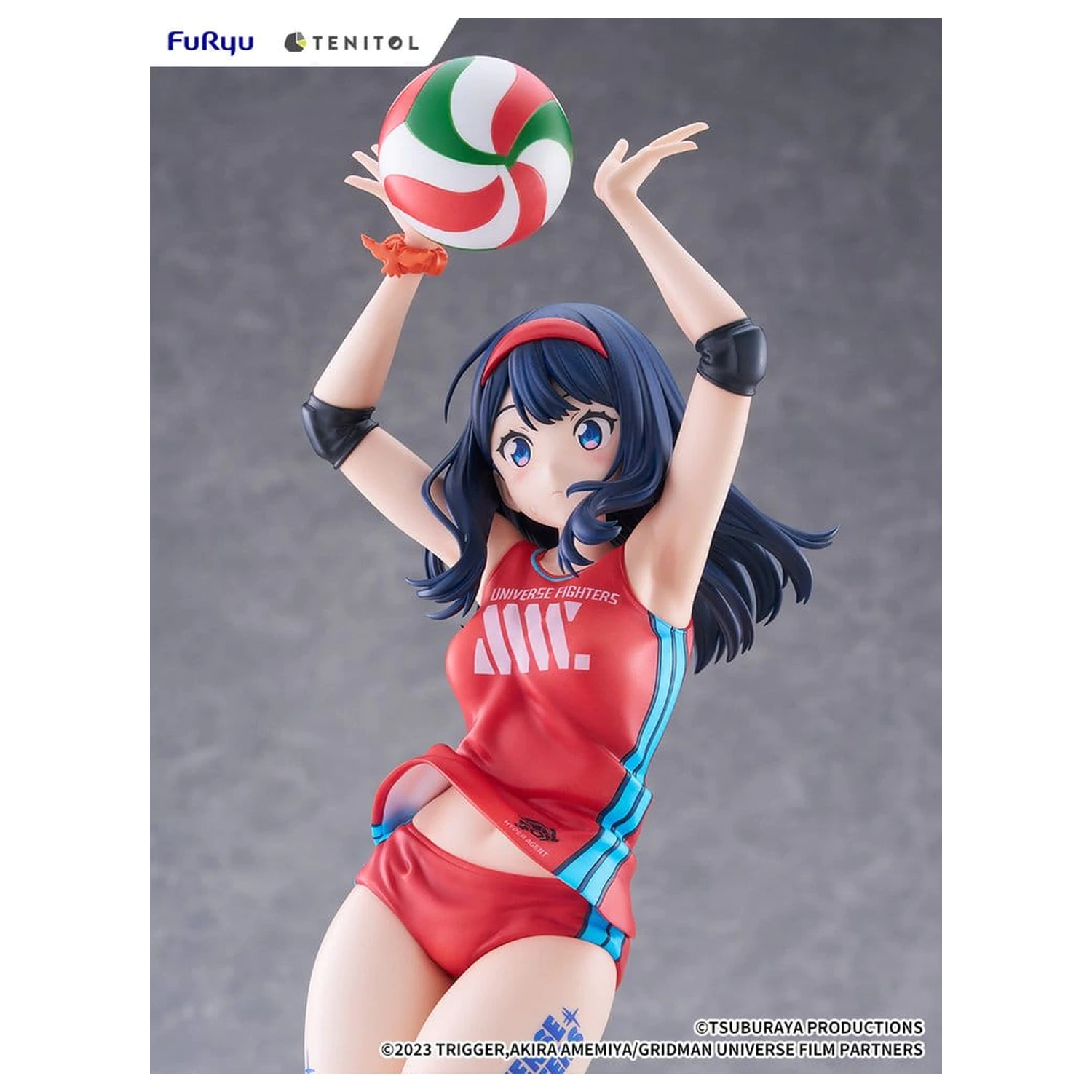 Gridman Universe Tenitol Große PVC Figur Rikka Takarada Sportswear Ver. 36 cm Produktfoto