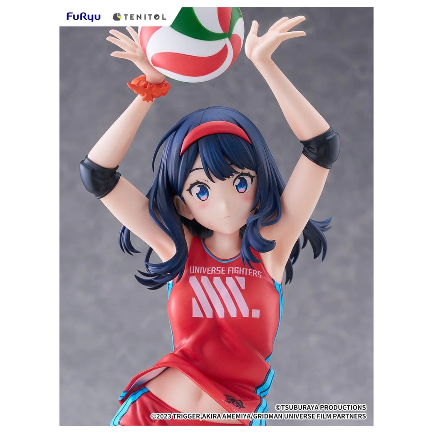Gridman Universe Tenitol Große PVC Figur Rikka Takarada Sportswear Ver. 36 cm Produktfoto