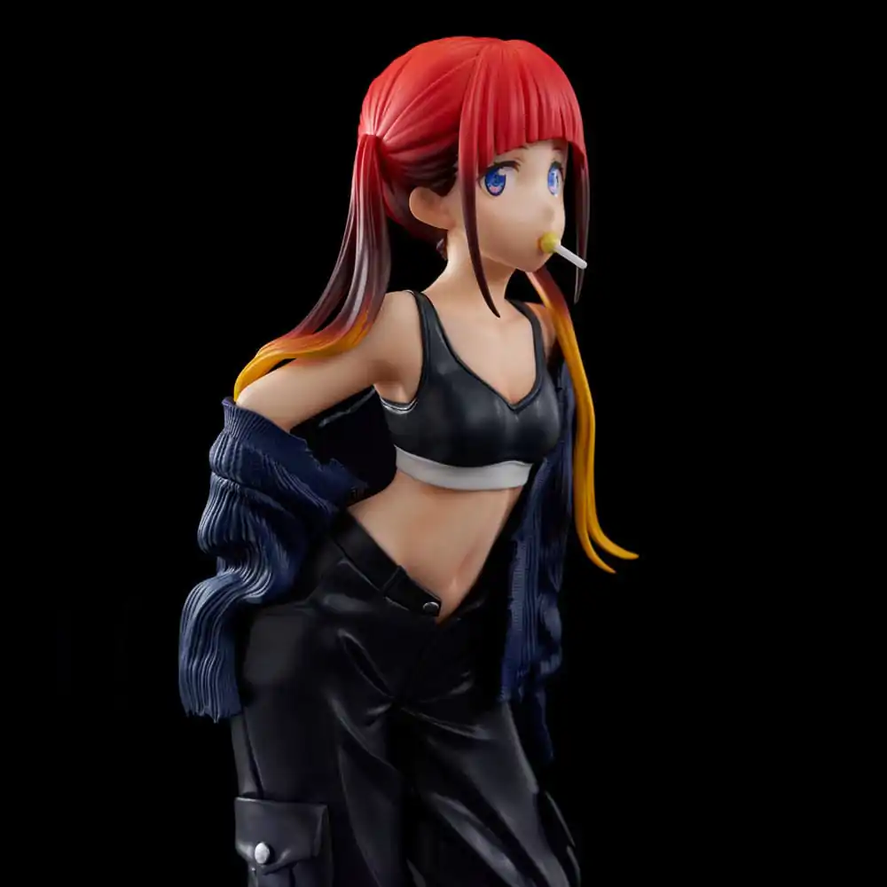 Gridman Universe Zozo Black Collection PVC Statue Chise Asukagawa 21 cm termékfotó