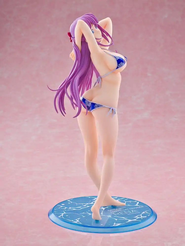Grisaia Phantom Trigger PVC Statue 1/6 Rena Fukami Metallic Blue Ver. 28 cm Produktfoto