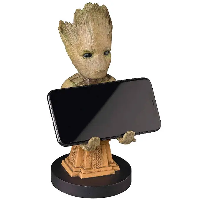 Marvel Guardians of the Galaxy Groot Plinth Figur Klemmhalterung Cable guy 20 cm Produktfoto