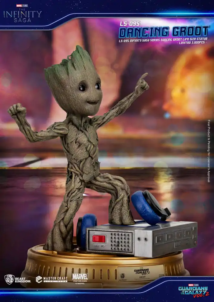 Guardians of the Galaxy 2 Life-Size Statue Dancing Groot 32 cm termékfotó