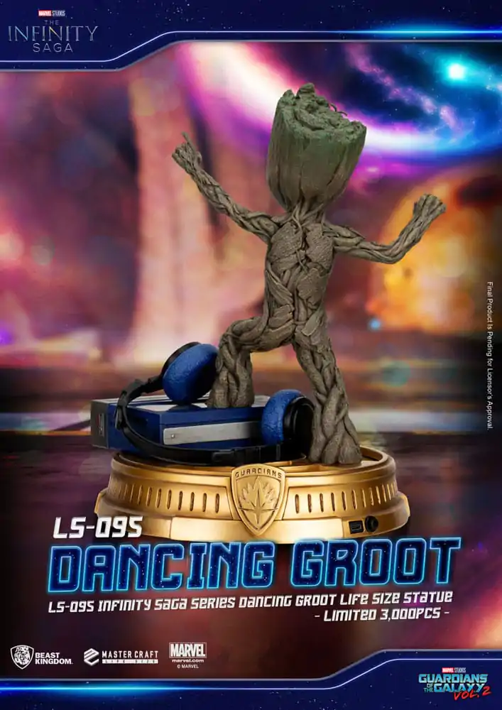 Guardians of the Galaxy 2 Life-Size Statue Dancing Groot 32 cm termékfotó