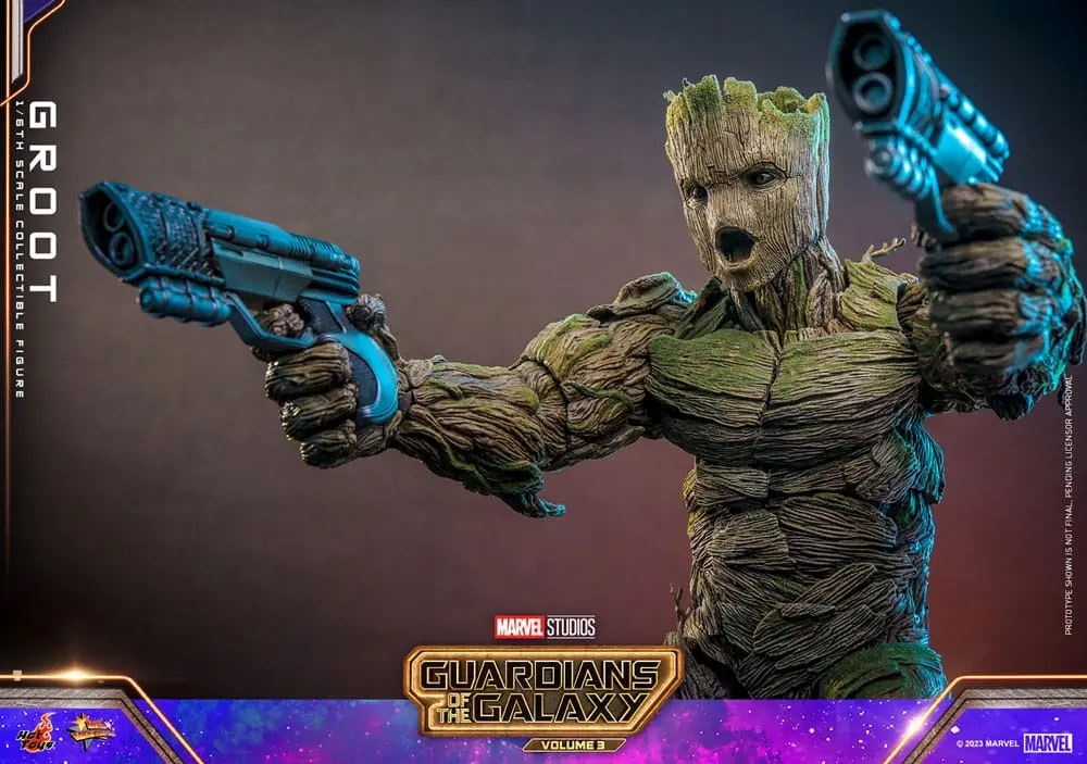 Guardians of the Galaxy Vol. 3 Movie Masterpiece Actionfigur 1/6 Groot 32 cm termékfotó