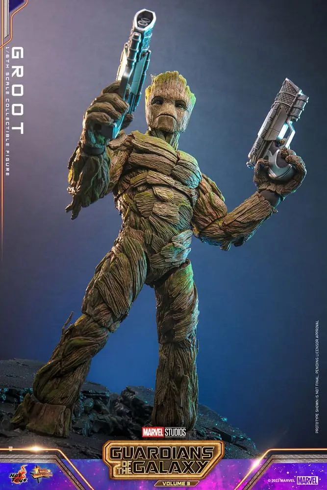 Guardians of the Galaxy Vol. 3 Movie Masterpiece Actionfigur 1/6 Groot 32 cm termékfotó