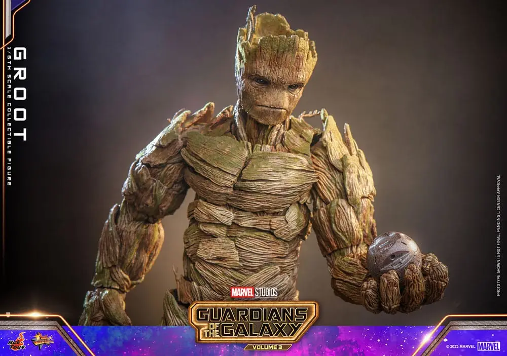 Guardians of the Galaxy Vol. 3 Movie Masterpiece Actionfigur 1/6 Groot 32 cm termékfotó