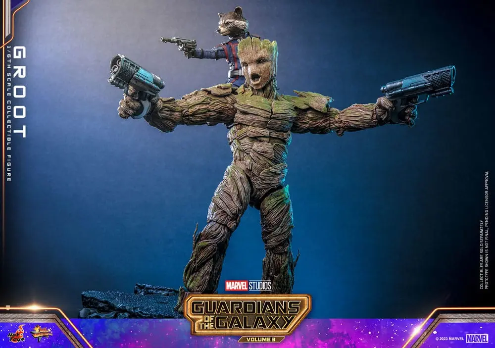 Guardians of the Galaxy Vol. 3 Movie Masterpiece Actionfigur 1/6 Groot 32 cm termékfotó