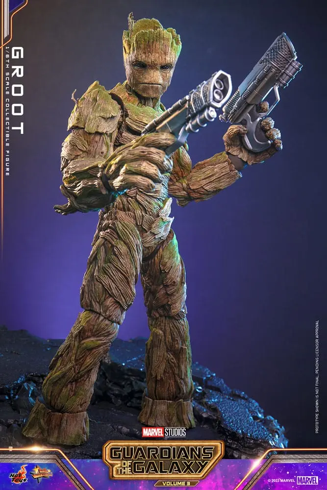 Guardians of the Galaxy Vol. 3 Movie Masterpiece Actionfigur 1/6 Groot 32 cm termékfotó