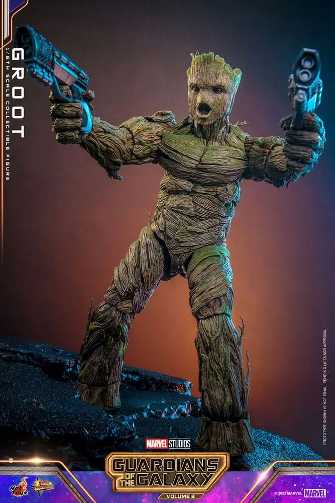 Guardians of the Galaxy Vol. 3 Movie Masterpiece Actionfigur 1/6 Groot 32 cm termékfotó