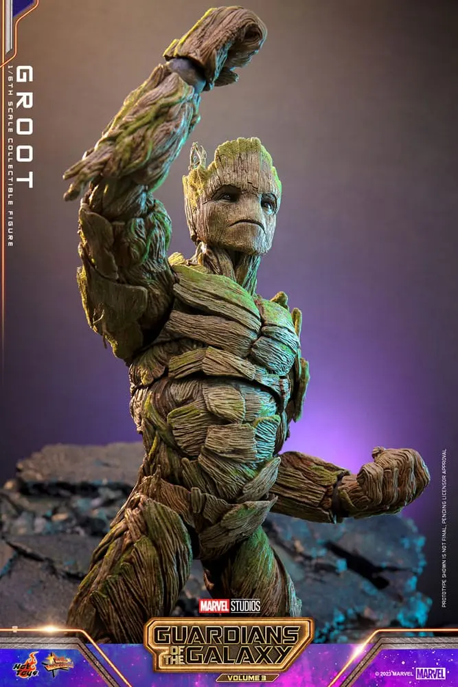 Guardians of the Galaxy Vol. 3 Movie Masterpiece Actionfigur 1/6 Groot 32 cm termékfotó