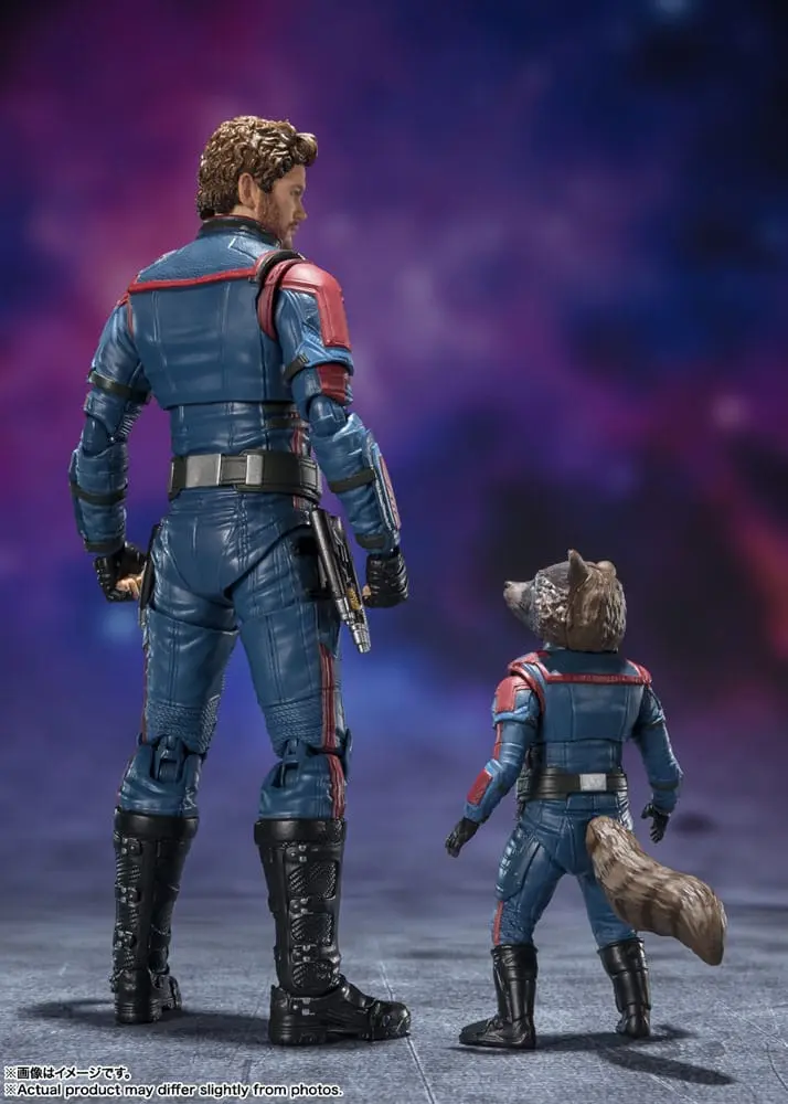Guardians of the Galaxy 3 S.H. Figuarts Actionfiguren Star Lord & Rocket Raccoon 6-15 cm termékfotó