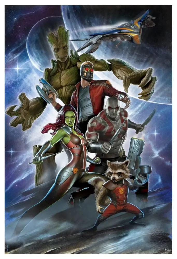 Guardians of the Galaxy Kunstdruck Castaways 41 x 61 cm - ungerahmt Produktfoto