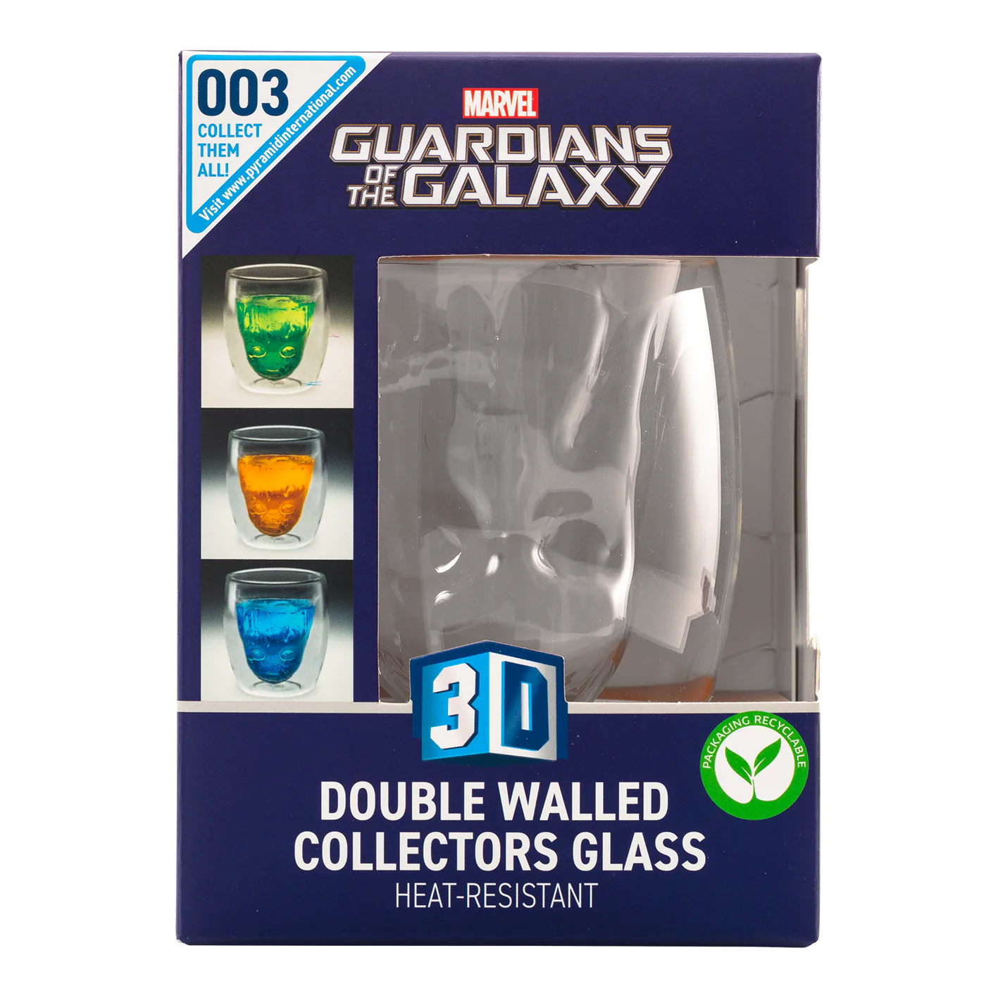 Guardians of the Galaxy 3D Glas Baby Groot Produktfoto