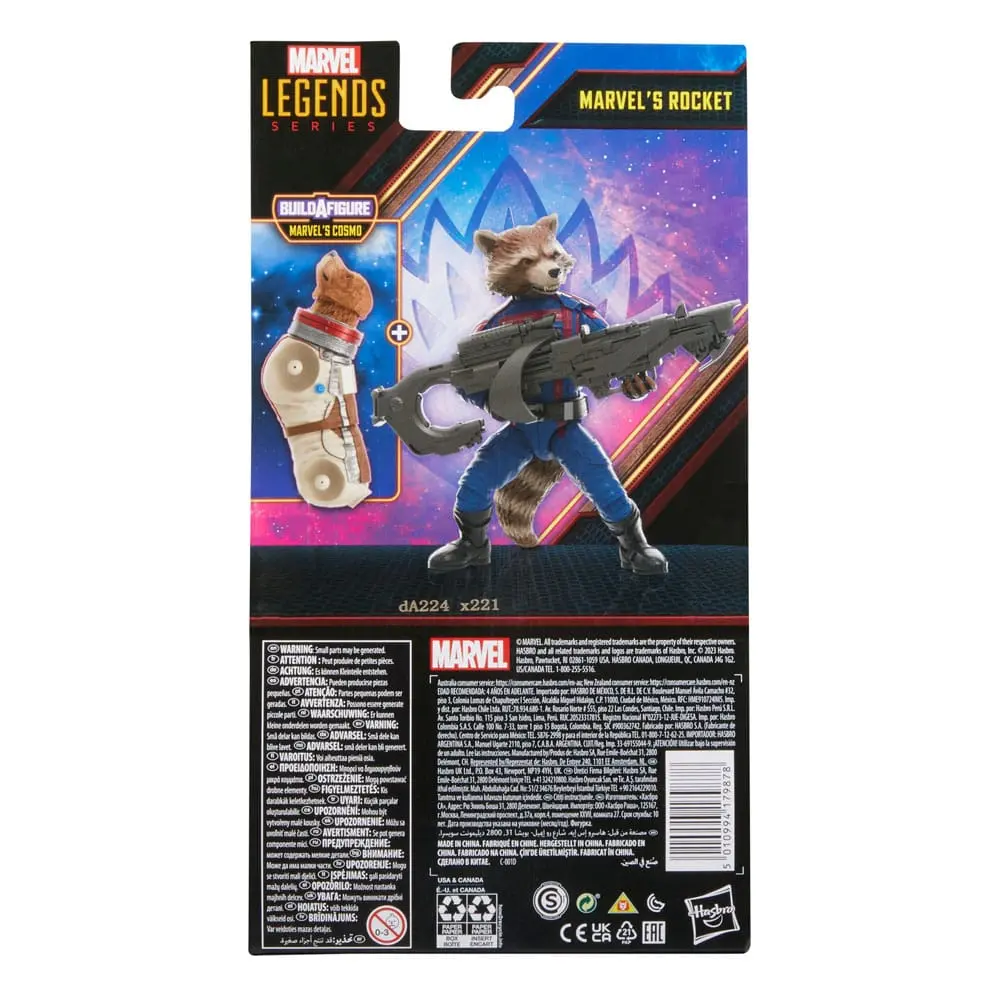 Guardians of the Galaxy Vol. 3 Marvel Legends Actionfigur Rocket 8 cm termékfotó