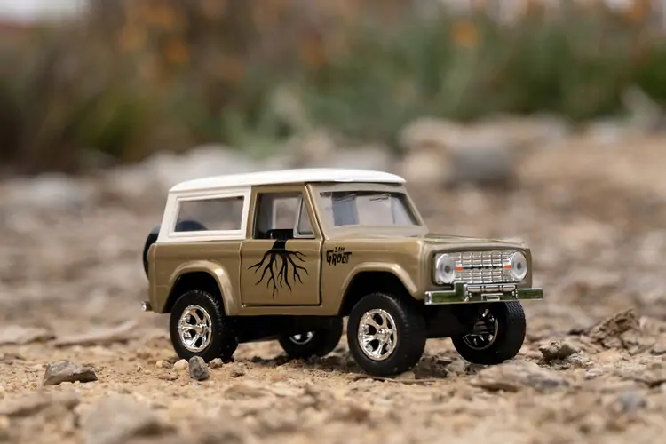 Guardians of the Galaxy Diecast Modell 1/32 1973 Ford Bronco Groot Produktfoto