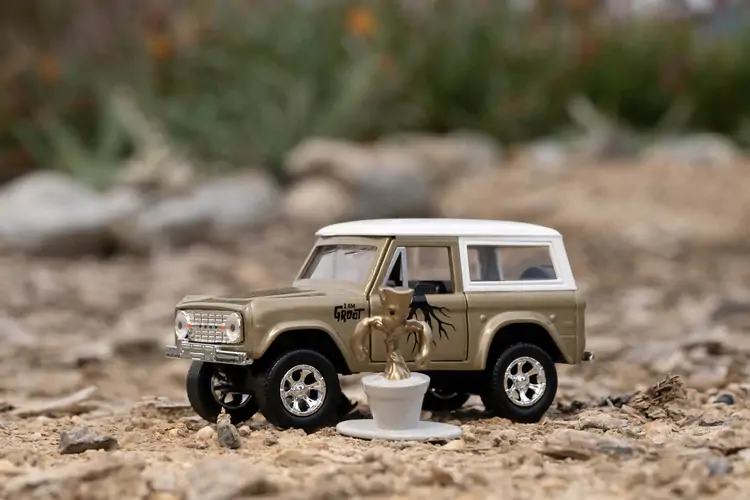 Guardians of the Galaxy Diecast Modell 1/32 1973 Ford Bronco Groot Produktfoto