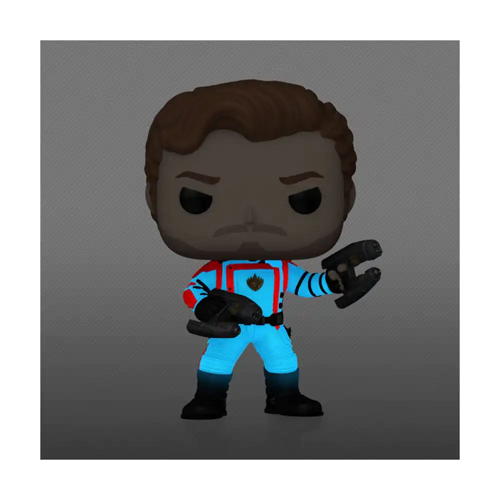 Guardians of the Galaxy Funko POP! Vinyl Figur Star-Lord(GW) Exclusive Edition 9 cm Produktfoto