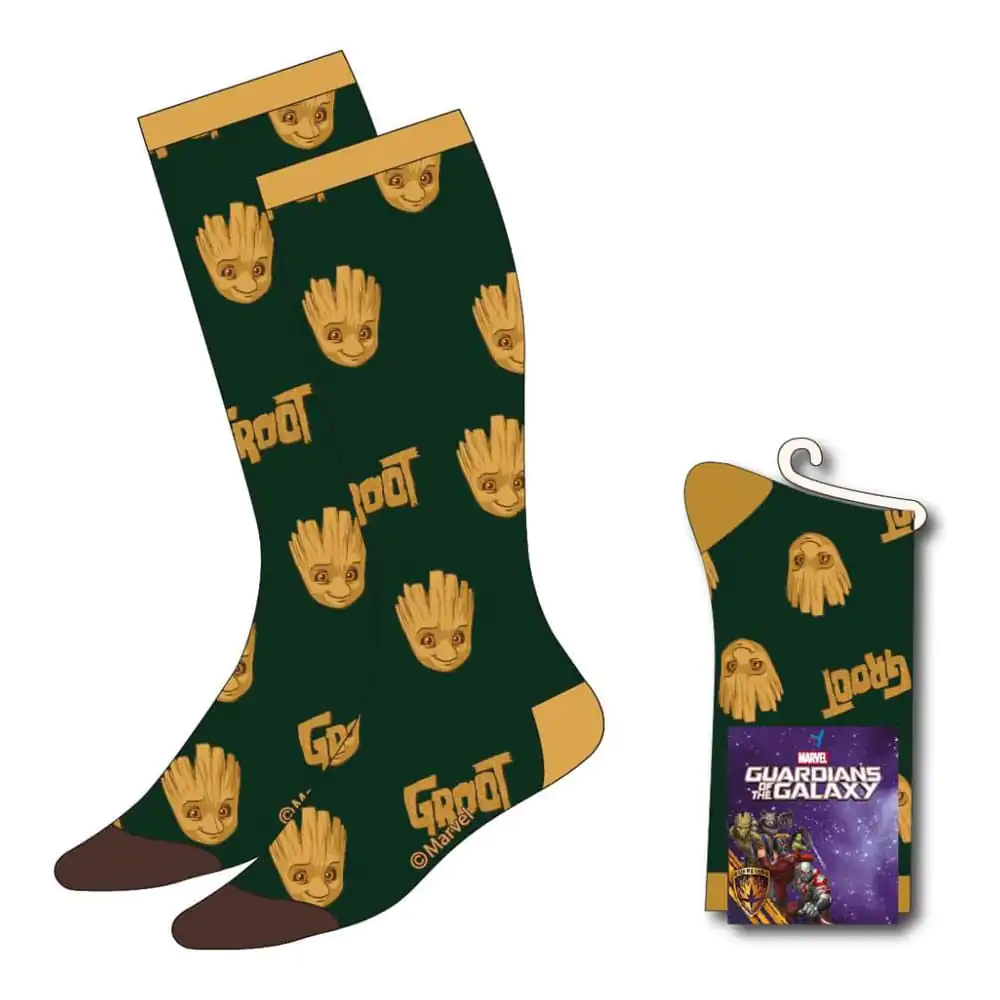 Guardians of the Galaxy Socken Groot´s Face 38-45 Produktfoto