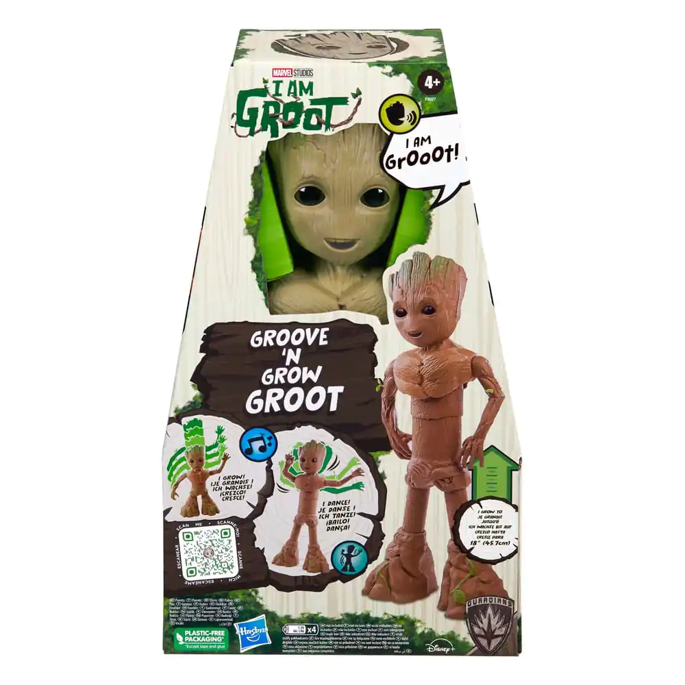 Guardians of the Galaxy Interaktive Actionfigur Groove 'N Grow Groot 34 cm termékfotó