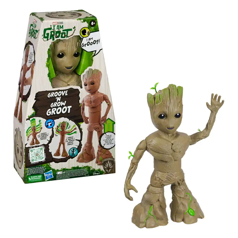 Guardians of the Galaxy Interaktive Actionfigur Groove 'N Grow Groot 34 cm termékfotó