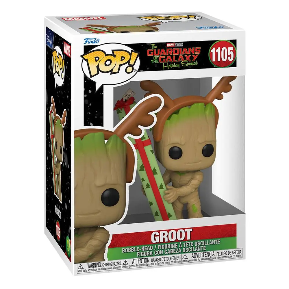 Guardians of the Galaxy Holiday Special POP! Heroes Vinyl Figur Groot 9 cm termékfotó