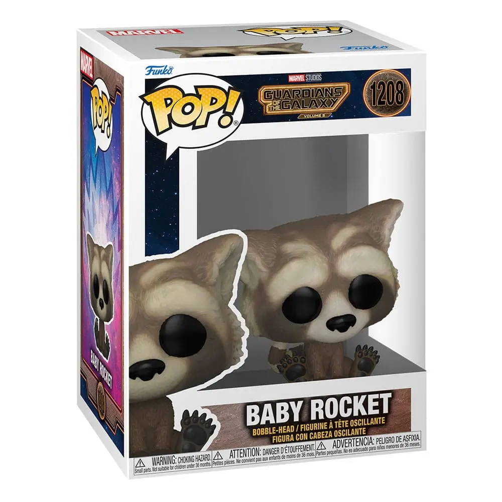 Guardians of the Galaxy Vol. 3 POP! Vinyl Figur Baby Rocket 9 cm termékfotó