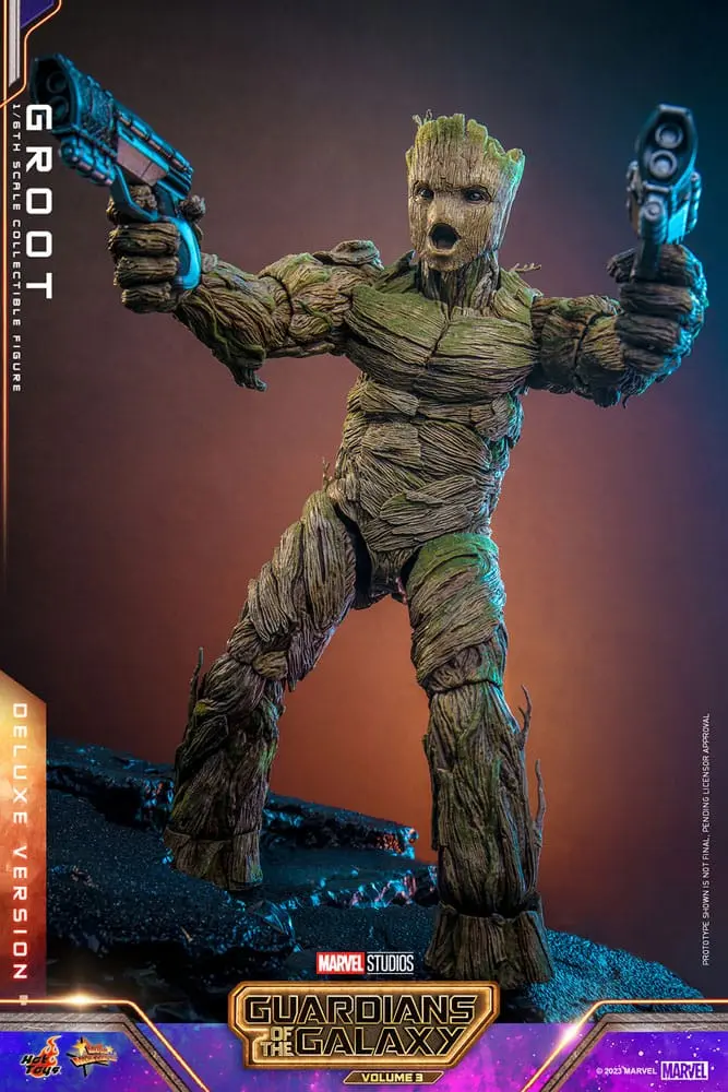 Guardians of the Galaxy Vol. 3 Movie Masterpiece Actionfigur 1/6 Groot (Deluxe Version) 32 cm termékfotó