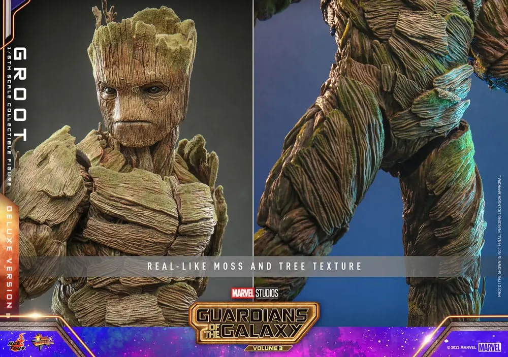 Guardians of the Galaxy Vol. 3 Movie Masterpiece Actionfigur 1/6 Groot (Deluxe Version) 32 cm termékfotó