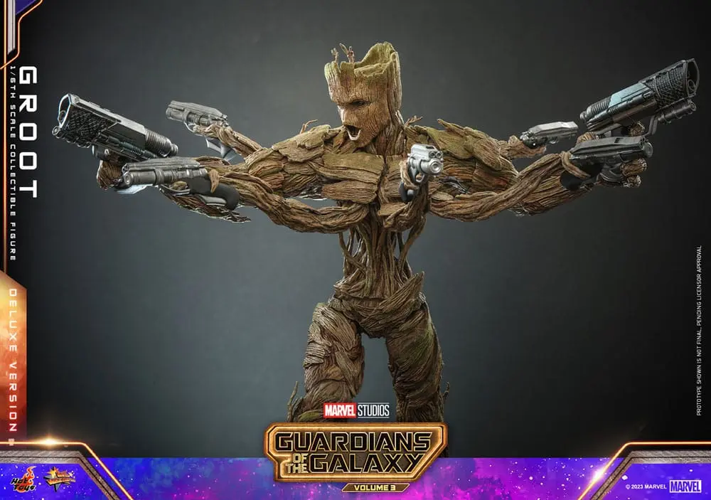 Guardians of the Galaxy Vol. 3 Movie Masterpiece Actionfigur 1/6 Groot (Deluxe Version) 32 cm termékfotó