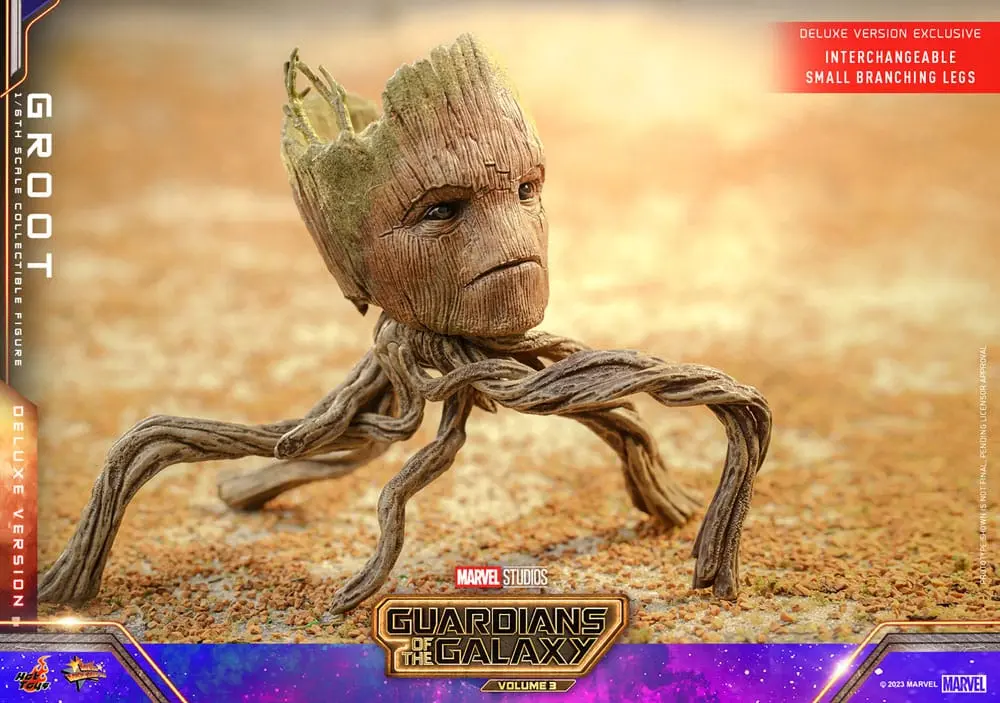 Guardians of the Galaxy Vol. 3 Movie Masterpiece Actionfigur 1/6 Groot (Deluxe Version) 32 cm termékfotó