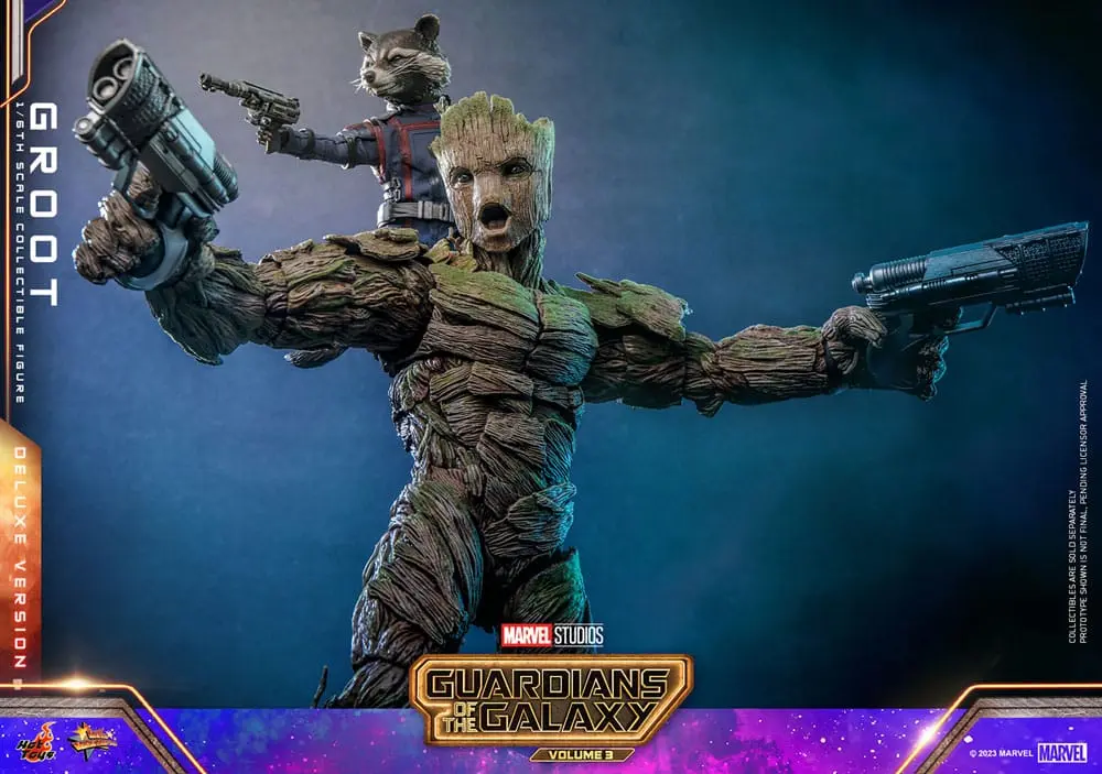 Guardians of the Galaxy Vol. 3 Movie Masterpiece Actionfigur 1/6 Groot (Deluxe Version) 32 cm termékfotó