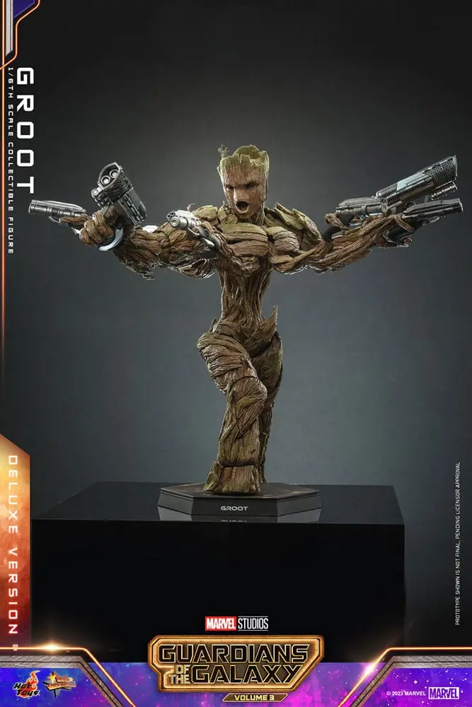 Guardians of the Galaxy Vol. 3 Movie Masterpiece Actionfigur 1/6 Groot (Deluxe Version) 32 cm termékfotó