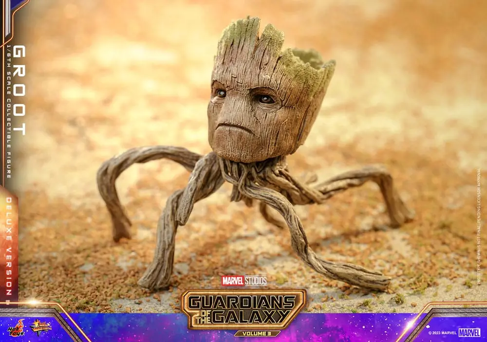 Guardians of the Galaxy Vol. 3 Movie Masterpiece Actionfigur 1/6 Groot (Deluxe Version) 32 cm termékfotó