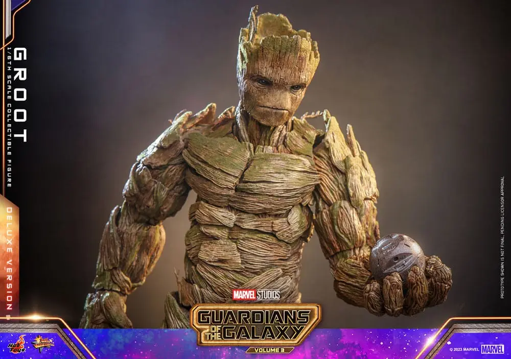 Guardians of the Galaxy Vol. 3 Movie Masterpiece Actionfigur 1/6 Groot (Deluxe Version) 32 cm termékfotó