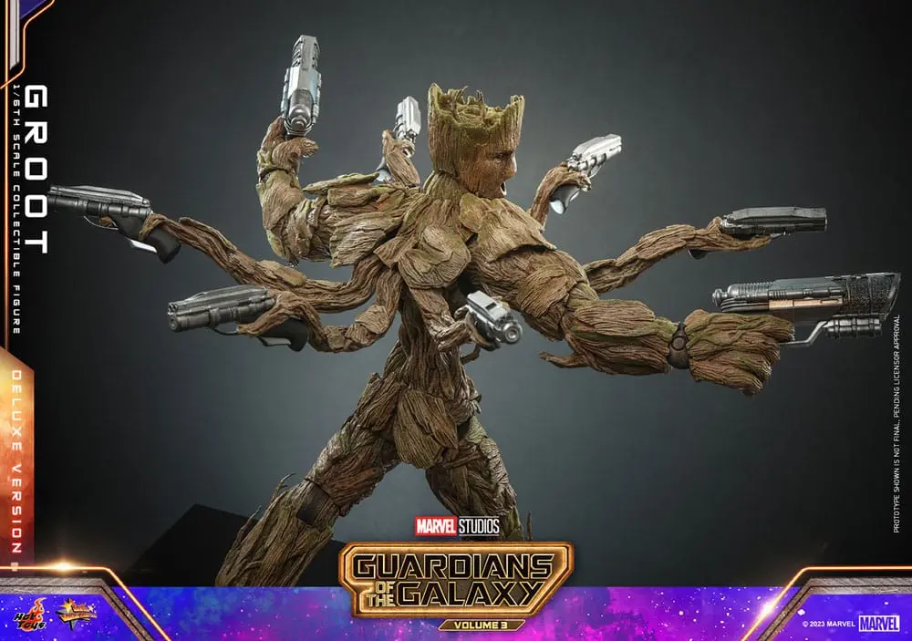 Guardians of the Galaxy Vol. 3 Movie Masterpiece Actionfigur 1/6 Groot (Deluxe Version) 32 cm termékfotó