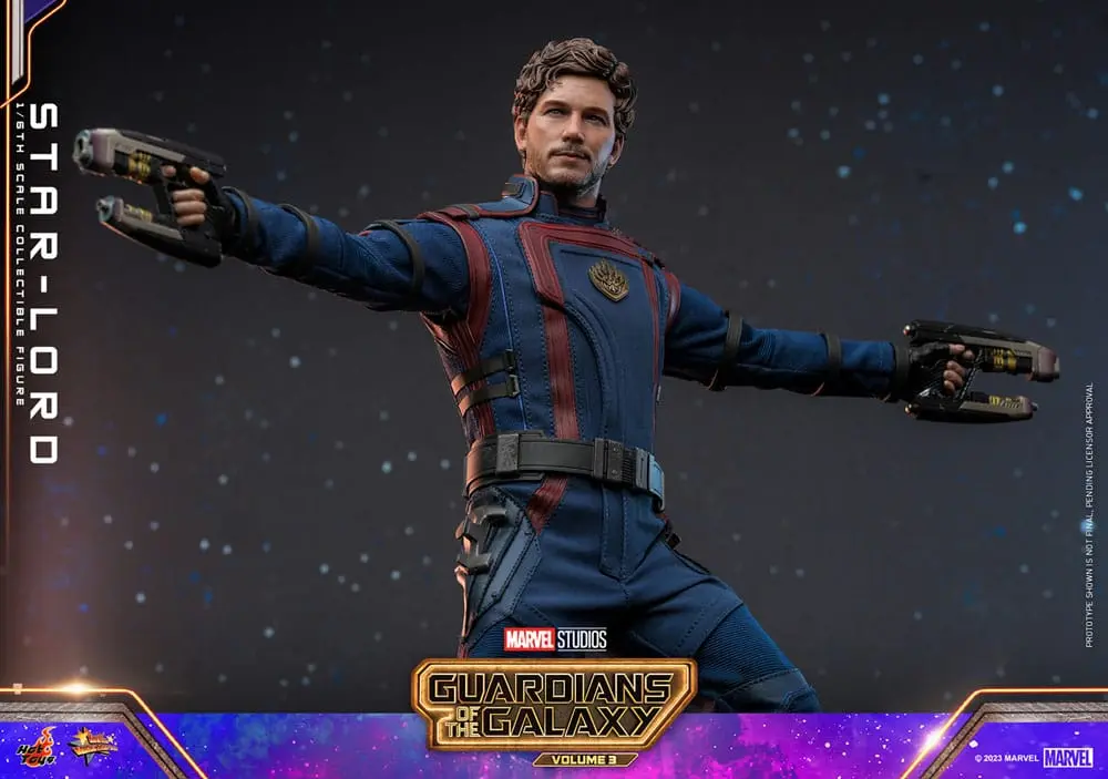 Guardians of the Galaxy Vol. 3 Movie Masterpiece Actionfigur 1/6 Star-Lord 31 cm Produktfoto