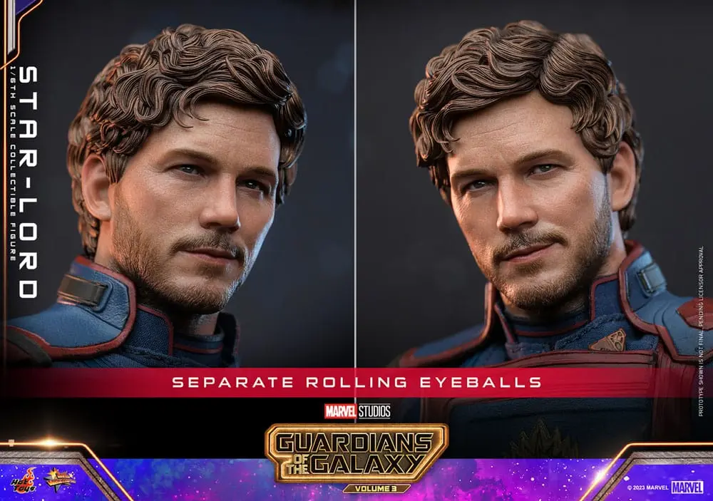 Guardians of the Galaxy Vol. 3 Movie Masterpiece Actionfigur 1/6 Star-Lord 31 cm termékfotó