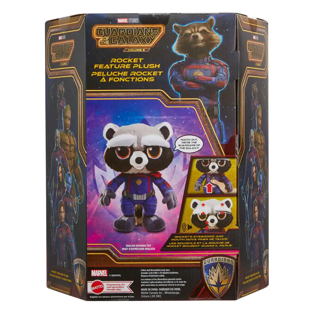 Guardians of the Galaxy Vol. 3 Elektronische Plüschfigur Rocket Raccoon 28 cm *Deutsche Version* Produktfoto