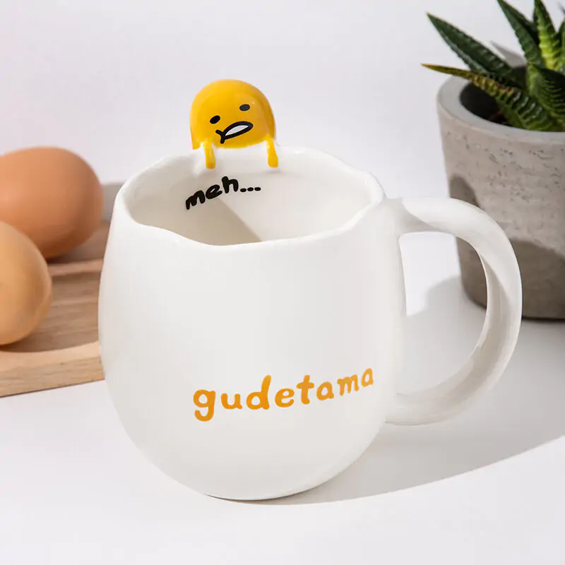 Gudetama Shaped Tasse Produktfoto