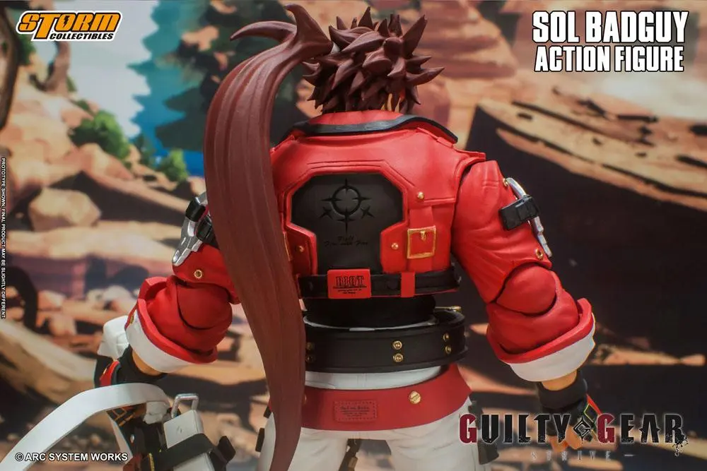 Guilty Gear Actionfigur 1/12 Sol Badguy 18 cm Produktfoto